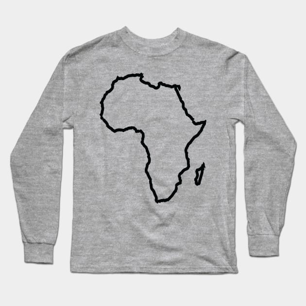 Africa Long Sleeve T-Shirt by gatherandgrace